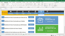 Load image into Gallery viewer, Planilha de Conferência e Cotação de Fretes Transportadora em Dashboard