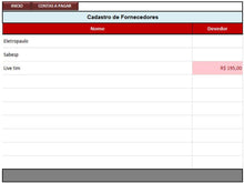Load image into Gallery viewer, Planilha de contas a pagar e receber por centro de custos - 5.0