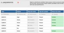 Load image into Gallery viewer, Planilha de Controle para Representantes Comerciais em Excel 4.0