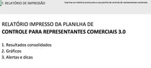Load image into Gallery viewer, Planilha de Controle para Representantes Comerciais em Excel 4.0