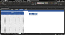 Load image into Gallery viewer, Planilha de Controle de Vendas com Roadmap Financeiro em Excel