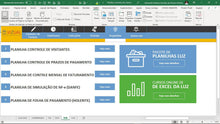 Load image into Gallery viewer, Planilha de Controle de Feriados (Brasil) até 2078 em Dashboard