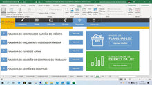 Load image into Gallery viewer, Planilha de Simulação de Nota Fiscal Eletrônica (DANFE) em Dashboard