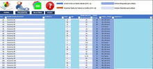 Load image into Gallery viewer, Planilha de Gestão de Notificações de Boletim da Covid-19 em Excel