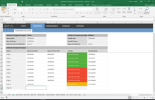 Load image into Gallery viewer, Planilha de Cronograma Físico-Financeiro em Excel 4.0