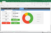 Load image into Gallery viewer, Planilha de Cronograma Físico-Financeiro em Excel 4.0