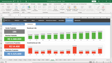 Load image into Gallery viewer, Planilha 4 P do Marketing (ou Marketing Mix) em Excel 4.0