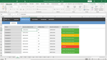 Load image into Gallery viewer, Planilha de Controle de ASO (Atestado de Saúde Ocupacional) em Excel 4.0