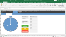 Load image into Gallery viewer, Planilha de Controle de Estudo para Concurso em Excel 4.0