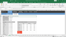 Load image into Gallery viewer, Planilha de Horas Extras com Banco de Horas em Excel 4.0