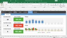 Load image into Gallery viewer, Planilha de Controle Financeiro para Igrejas em Excel 4.0
