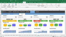 Load image into Gallery viewer, Planilha de Sistema de Gestão de Indicadores e Metas em Excel 4.0