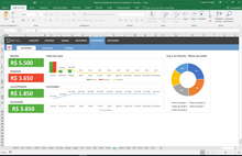 Load image into Gallery viewer, Planilha de Gestão de Clínicas Completa em Excel 4.0