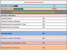 Load image into Gallery viewer, Planilha de Contas a Receber - Versão 5.0