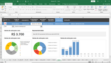 Load image into Gallery viewer, Sistema de Controle Financeiro Completo em Excel 4.0