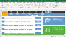 Load image into Gallery viewer, Planilha de Cálculo de Fretes Transportadora em Excel
