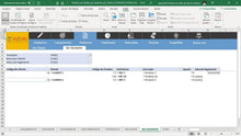 Load image into Gallery viewer, Planilha de Gestão de Garantias do Cliente em Dashboard
