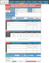 Load image into Gallery viewer, Planilha de Gestão da Qualidade ISO 9001:2015 em Excel (Inglês)
