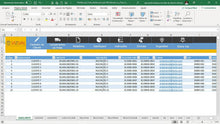 Load image into Gallery viewer, Planilha de Cálculo de Fretes Autônomo por Km Volume e Peso em Dashboard
