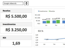 Load image into Gallery viewer, Planilha de Gestão de Indicadores para Ecommerce 4.0
