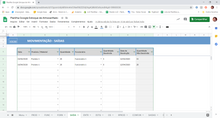 Load image into Gallery viewer, Planilha Google de Controle de Estoque de Almoxarifado
