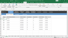 Load image into Gallery viewer, Planilha de Controle de Estoque de Almoxarifado em Excel 4.0

