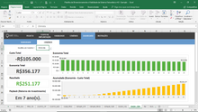 Load image into Gallery viewer, Planilha de Dimensionamento e Viabilidade de Sistema Fotovoltaico em Excel 4.0
