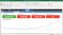 Load image into Gallery viewer, Planilha de Estudo de Viabilidade Econômica em Excel 4.0

