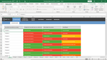 Load image into Gallery viewer, Planilha de Matriz ANSOFF em Excel 4.0
