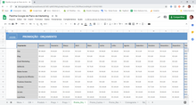Load image into Gallery viewer, Planilha Google de Plano de Marketing

