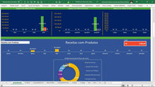 Load image into Gallery viewer, Planilha de Fluxo de Caixa em Dashboard
